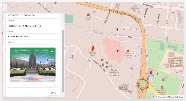 Web GIS Project with Laravel