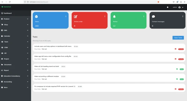 GitHub - oitcode/samarium: ERP built with Laravel and Livewire.