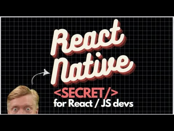Secret React-Native Hack For React Web Devs! - YouTube