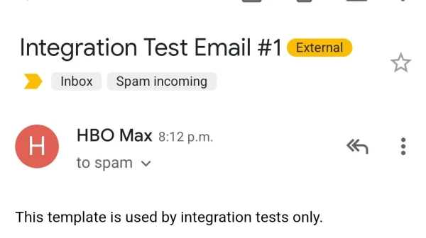 Security Tip: Non-production Mail Sending
