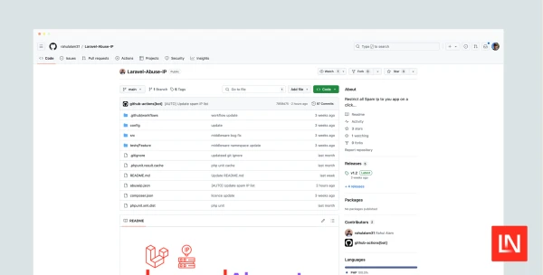 Block Known Spam IPs from Your Laravel App with the Abuse IP Package - Laravel News