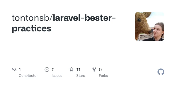 GitHub - tontonsb/laravel-bester-practices