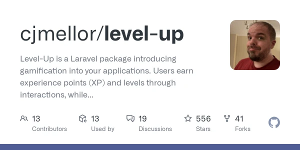 Level-Up is a Laravel package introducing gamification into your applications.