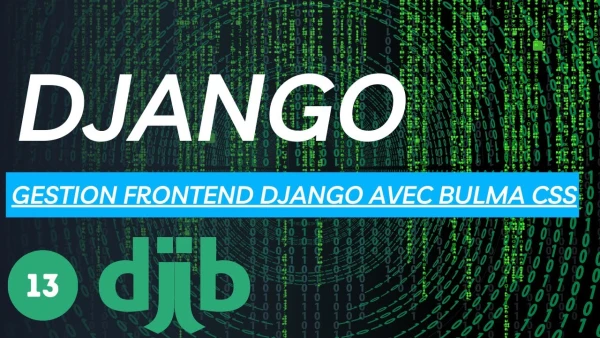 Gestion du frontend d’un site web Django avec Bulma CSS - YouTube