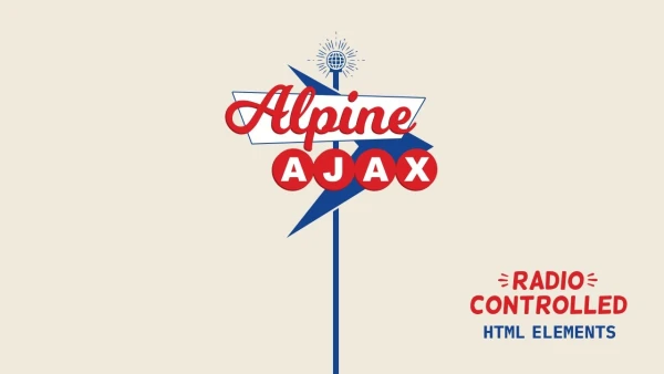 Alpine AJAX: The simplest way to build interactive web applications - YouTube