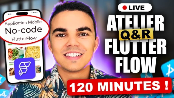 🔴 Atelier FlutterFlow Connect #1: Web Apps, Firestore & Q:R en Direct - Replay Complet - YouTube