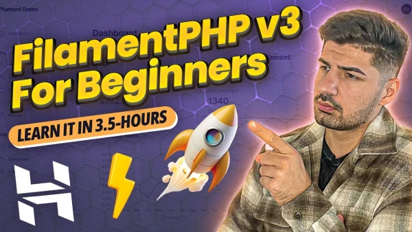 How to Become a PRO in FilamentPHP v3 in 4 hours - Complete FilamentPHP Tutorial for Beginners - YouTube