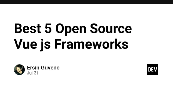 Best 5 Open Source Vue js Frameworks - DEV Community