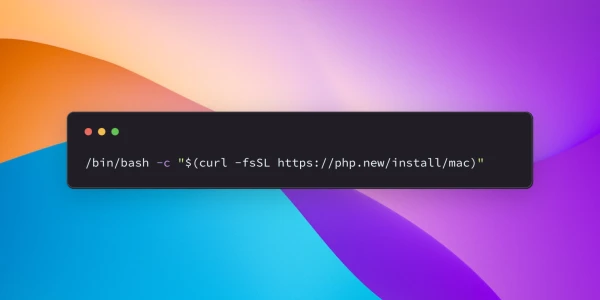 Now you can install PHP and the Laravel installer with a single command - Laravel News