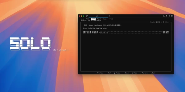 Run multiple CLI commands locally at once with Solo for Laravel - Laravel News