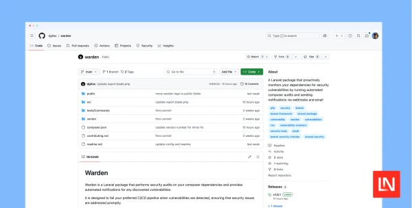 Automated Composer Security Audits in Laravel with Warden - Laravel News
